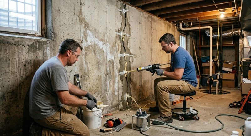 Concrete Wall Patching in Corpus Christi, TX