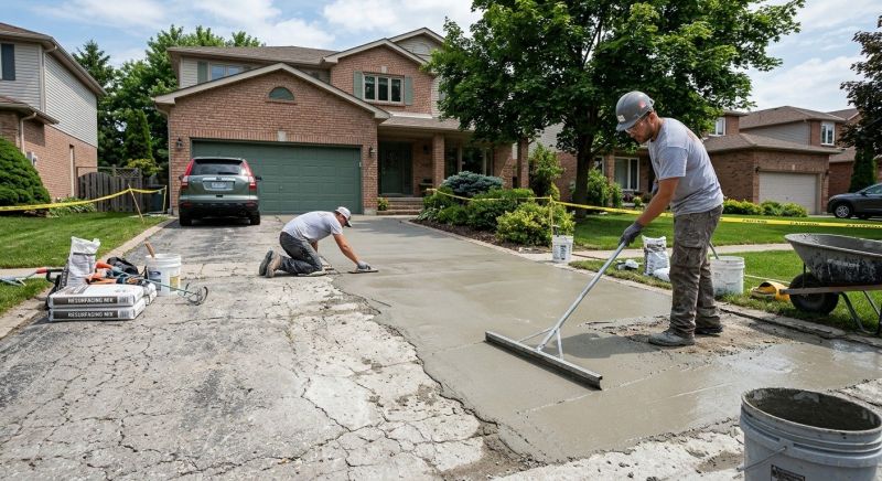 Concrete Flatwork Repair Service